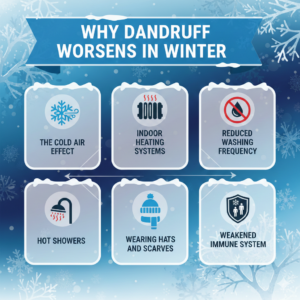 Why Dandruff Worsens in Winter